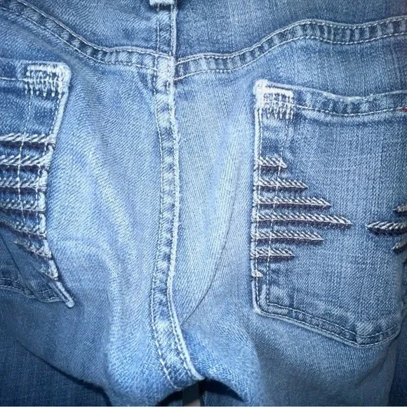 7 for all mankind jeans embroidered pockets size 29 - Picture 6 of 13